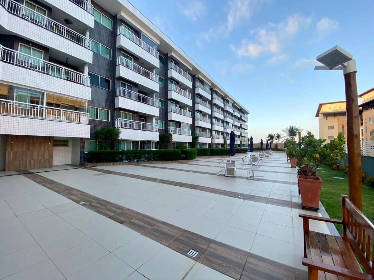 Apto Vista Mar E Pe Na Areia No Beach Way A 300M Do Beach Park Aquiraz Exterior foto
